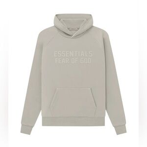 Fear of God Essentials Hoodie 'Seal' (Unisex)